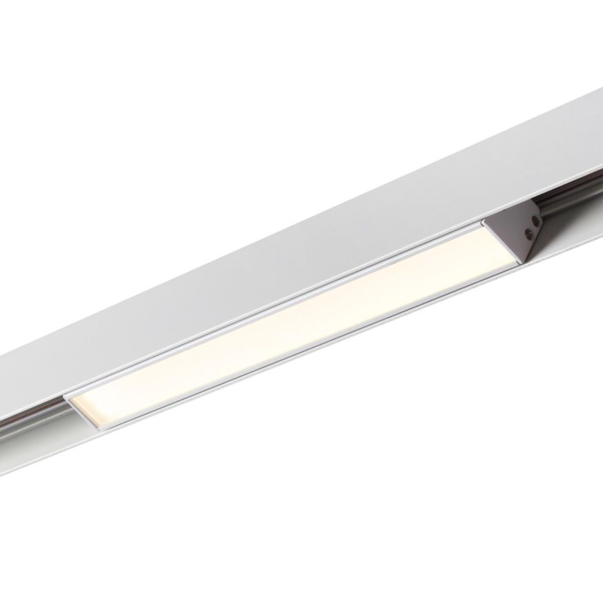 Трековый светильник для низковольного шинопровода NOVOTECH 358409 FLUM белый