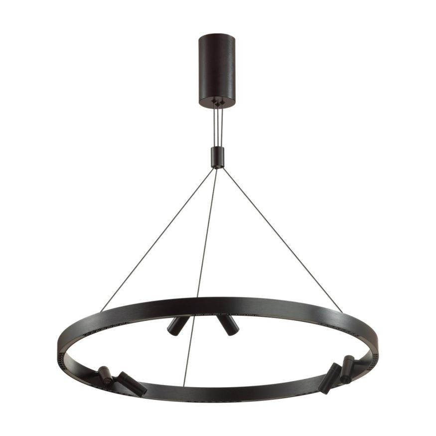 Подвесной светильник ODEON LIGHT 6683/103L BEVEREN черный брашированный