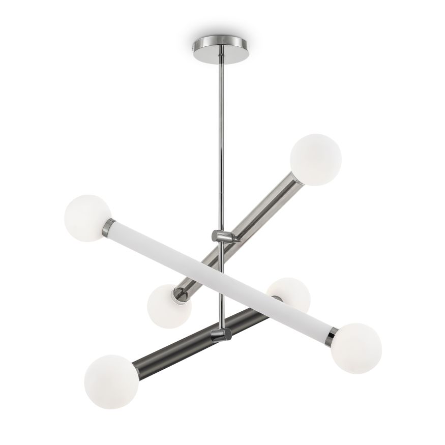 Подвесной светильник Freya FR5381PL-06CH Freya Cross Хром