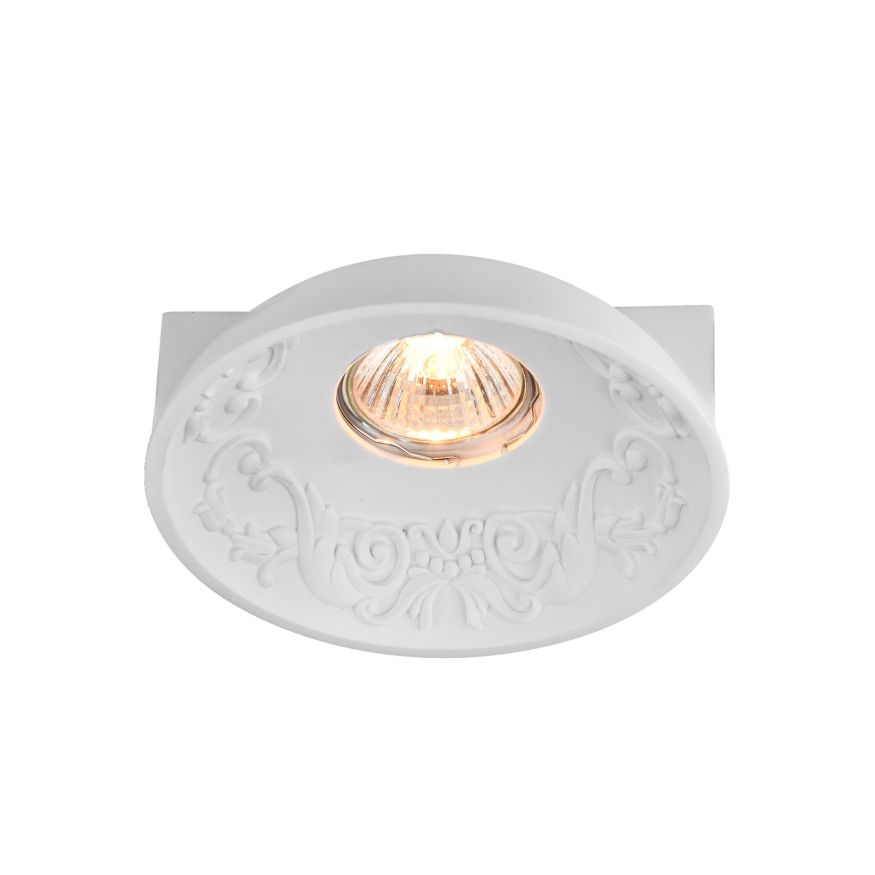 Встраиваемый светильник Maytoni DL278-1-01-W Maytoni Gyps Classic Белый