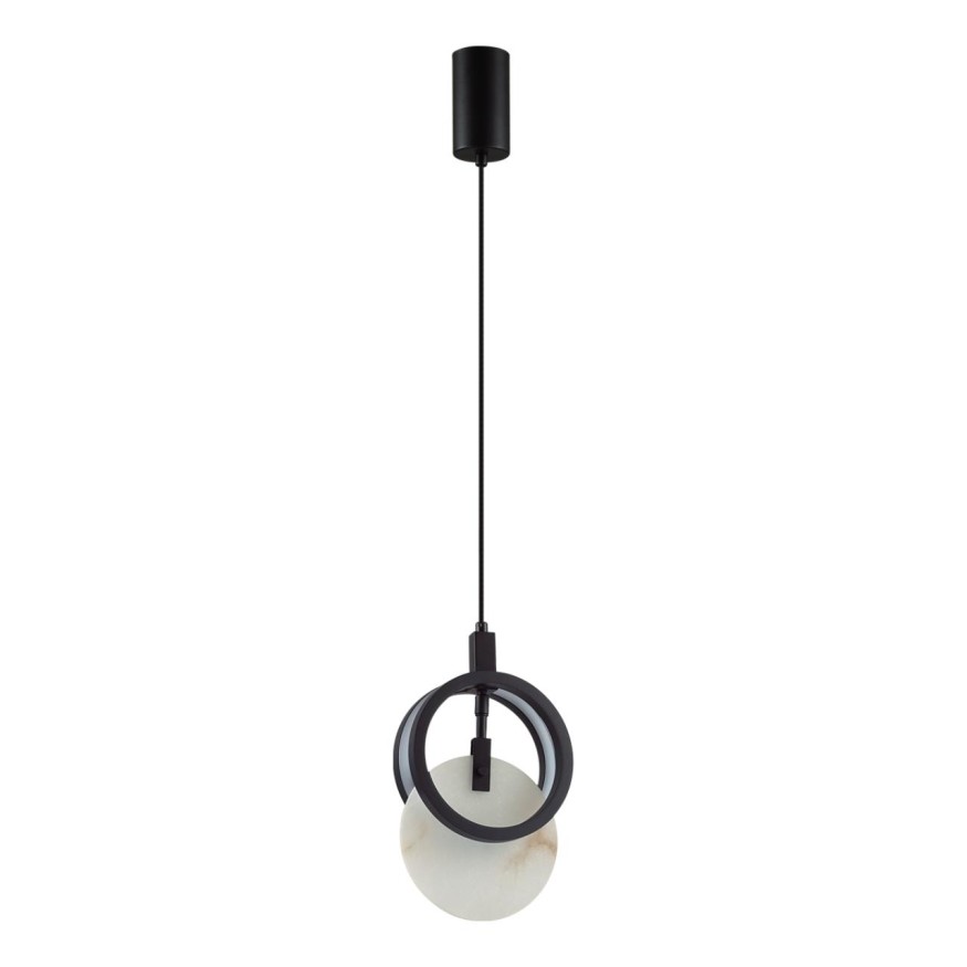 Подвес ODEON LIGHT EXCLUSIVE 5422/17L MERCURY черный/металл/алебастр
