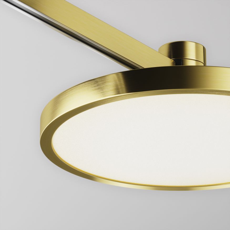 Трековый светильник Technical TR153-1-10W4K-BS MAYTONI Plato Латунь