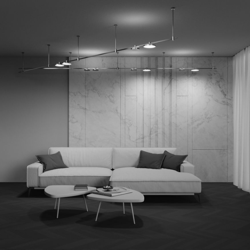 Трековый светильник Technical TR153-1-10W4K-BS MAYTONI Plato Латунь