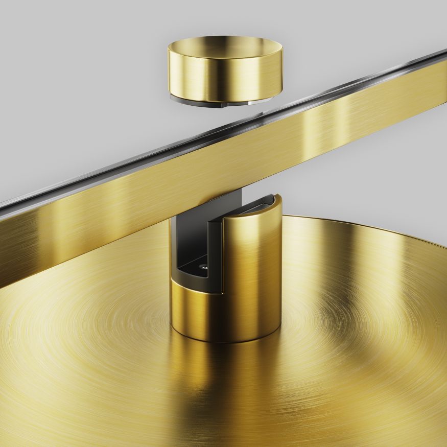 Трековый светильник Technical TR153-1-10W4K-BS MAYTONI Plato Латунь