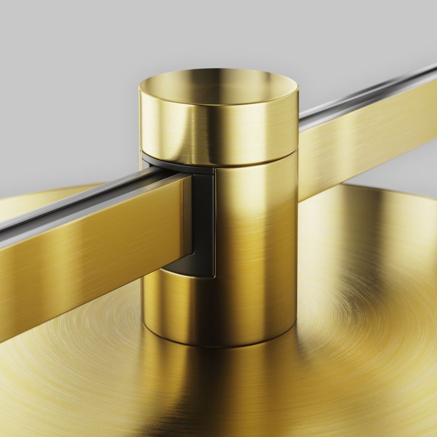 Трековый светильник Technical TR153-1-10W4K-BS MAYTONI Plato Латунь