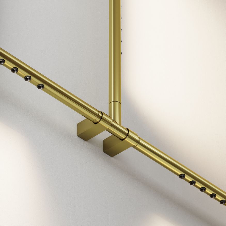 Комплектующие для систем освещения с токоведущими элементами Technical CA007TC-BS MAYTONI Accessories for system Axity Латунь