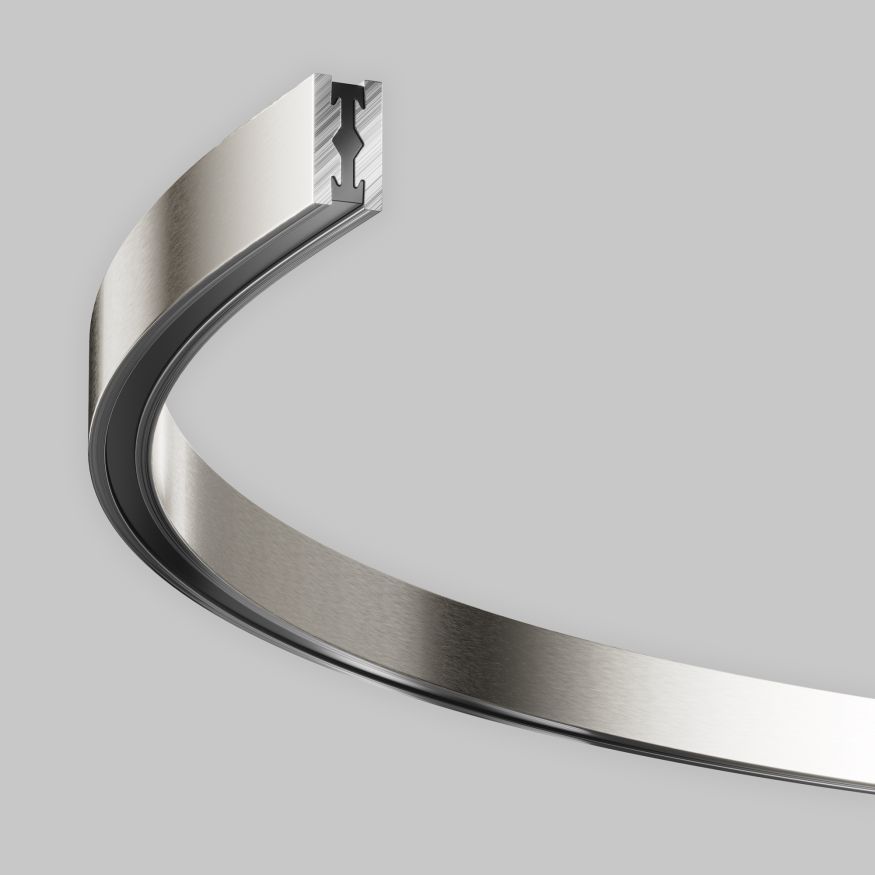 Шинопровод накладной/подвесной Technical TRX154-SR-D650-PT MAYTONI Busbar trunkings Flarity Платина