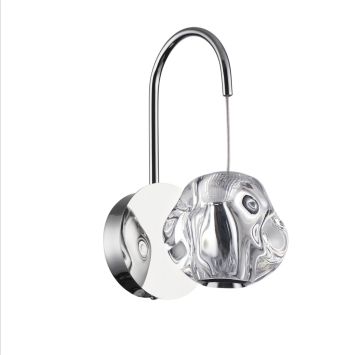 Бра ODEON LIGHT 5084/5WL JEMSTONE хром/прозрачный