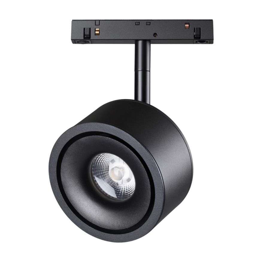 Трековый светильник для низковольного шинопровода NOVOTECH 358549 FLUM черный