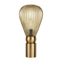 Настольная лампа ODEON LIGHT EXCLUSIVE 5402/1T Elica золотой/янтарный