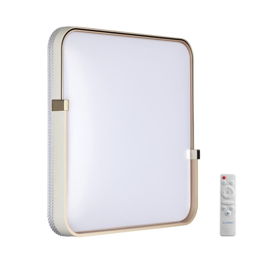 Настенно-потолочный светильник SONEX 7680/EL OLIDI WHITE белый/золотой