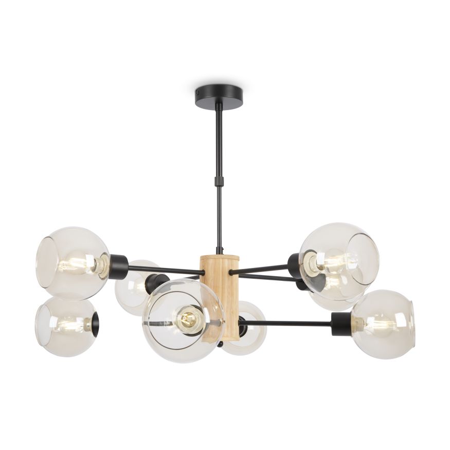 Люстра Freya FR5055PL-08B Freya Marvin Черный