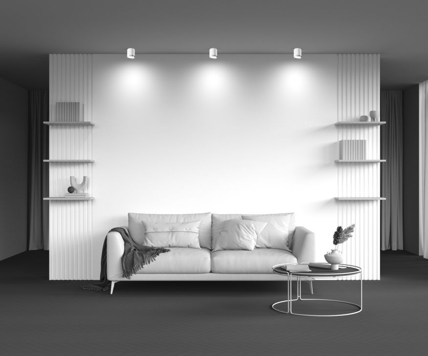 Потолочный светильник Technical C086CM-GX53-MRD-WS MAYTONI Hoop Белый с Серебром