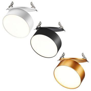 Светильник встраиваемый светодиодный NOVOTECH 358753 PROMETA черный