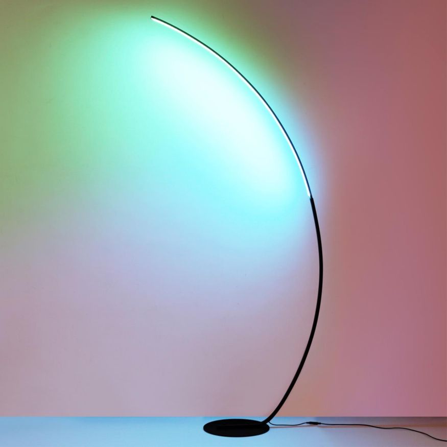 Напольный светильник ODEON LIGHT 4380/10FL ARCHIE черный