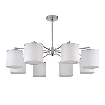 Люстра подвесная LUMION 6591/8 SUNTORI хром, белый