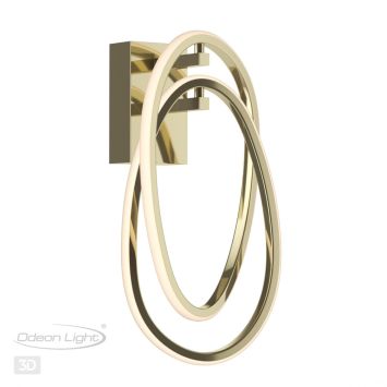 Настенный светильник ODEON LIGHT EXCLUSIVE 4875/23WL SPACE золотой/акрил