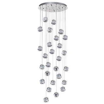 Люстра каскадная ODEON LIGHT 5084/120L JEMSTONE хром/прозрачный