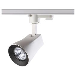 Светильник трековый однофазный трехжильный NOVOTECH 370404 PIPE белый/черный