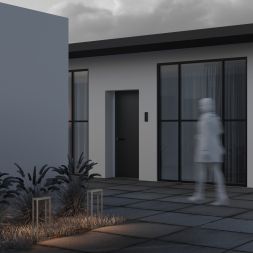 Ландшафтный светильник Outdoor OSL456FL-L2GF3K MAYTONI Pir Графит