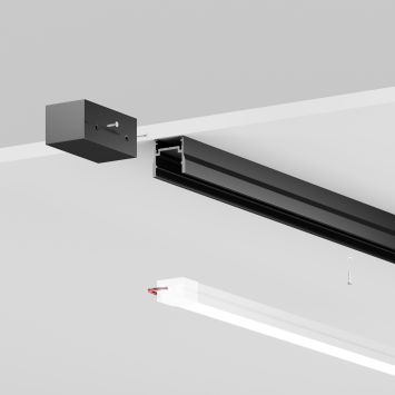 Профиль Outdoor O-TR001-P-B2M MAYTONI Профиль для уличной трековой системы Elasity IP Черный