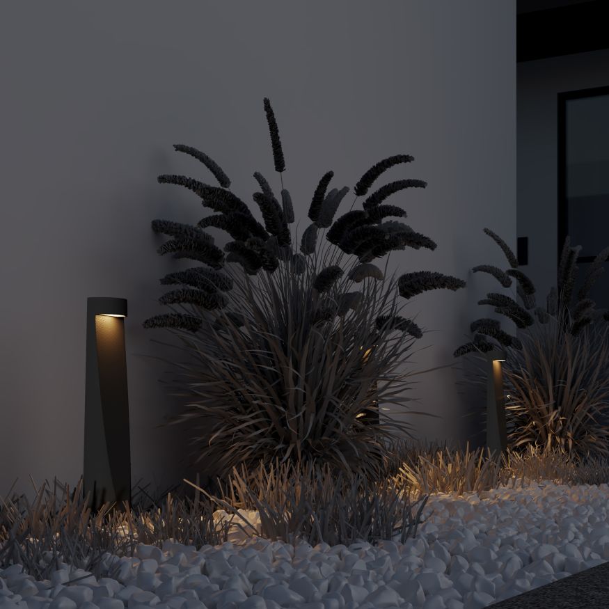 Ландшафтный светильник Outdoor O463FL-L7GF3K MAYTONI Konus Графит