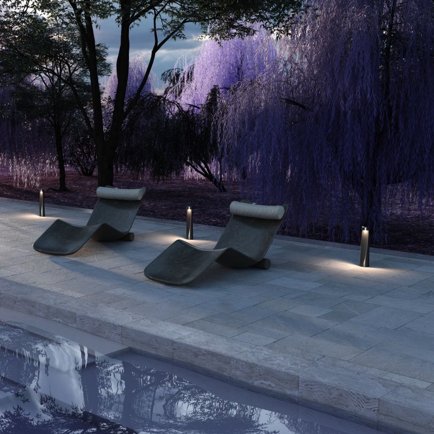 Ландшафтный светильник Outdoor O463FL-L7GF3K MAYTONI Konus Графит