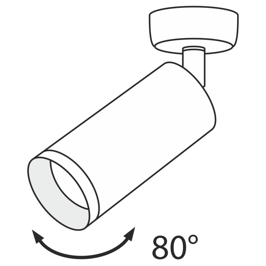 Потолочный светильник Technical C017CW-01GF MAYTONI Focus Графит