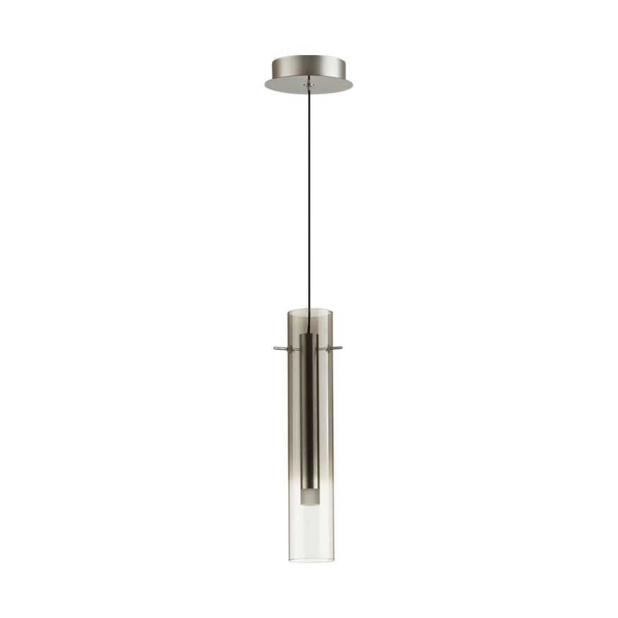 Подвес ODEON LIGHT 5062/5LA SHINY серебристый/дымчатый