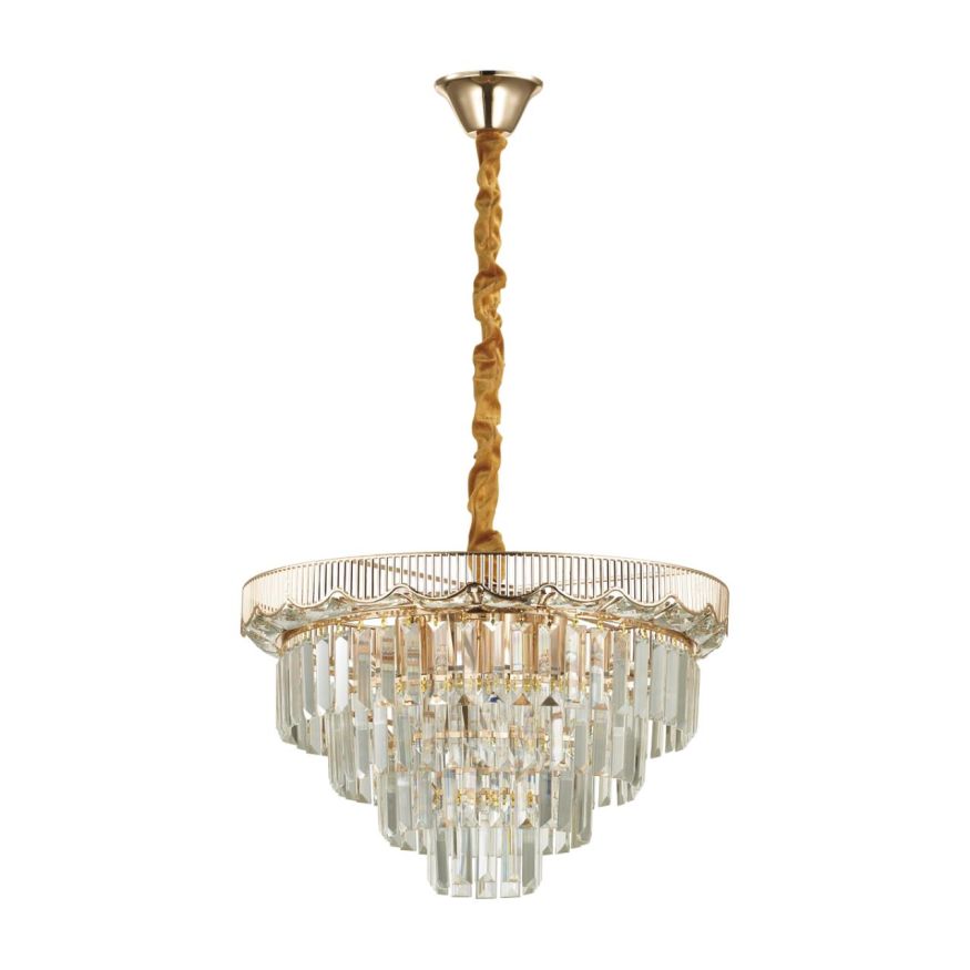 Люстра LUMION 5233/8 ESMÉ золотой