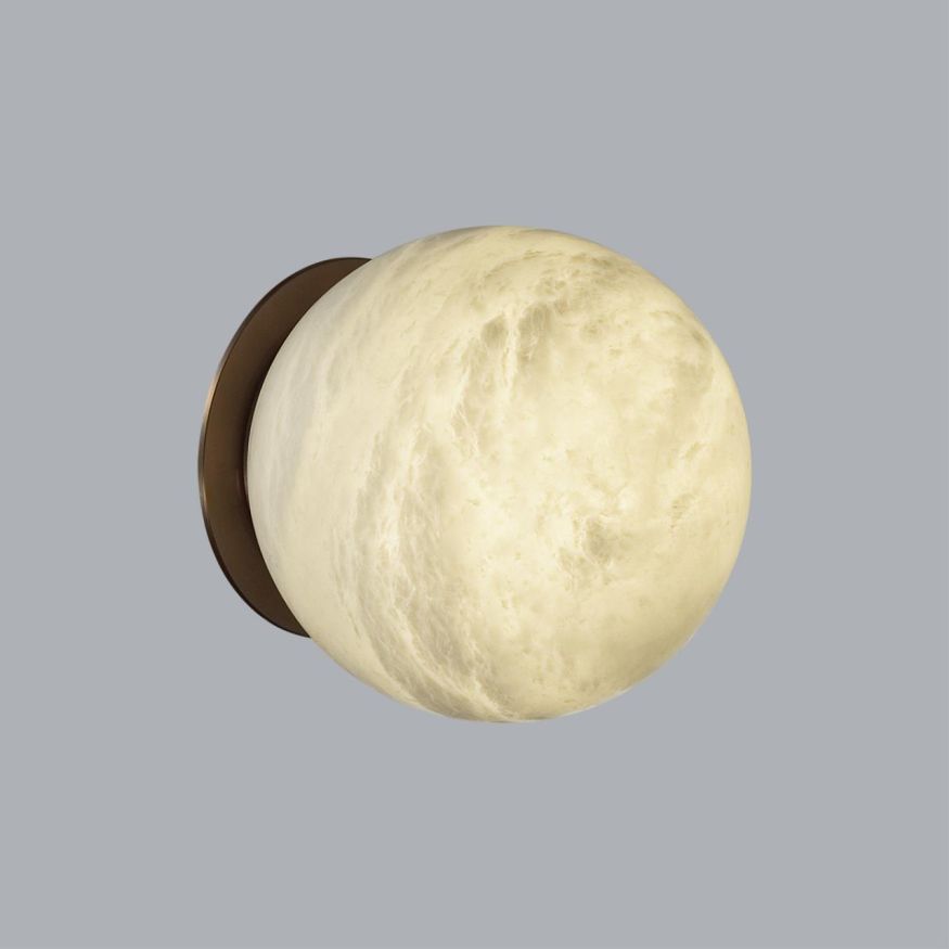 Настенные ODEON LIGHT 6684/5CL MARBELLA латунь/белый