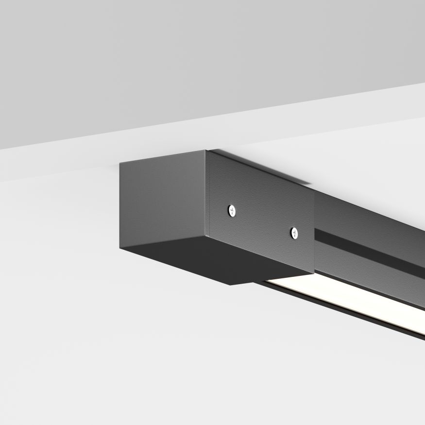 Токоведущий светильник для уличной трековой систем Outdoor O-TR001-LL-L20W3K MAYTONI Токоведущий светильник для уличной трековой системы Elasity IP Белый