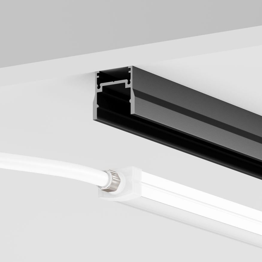 Токоведущий светильник для уличной трековой систем Outdoor O-TR001-LL-L20W3K MAYTONI Токоведущий светильник для уличной трековой системы Elasity IP Белый