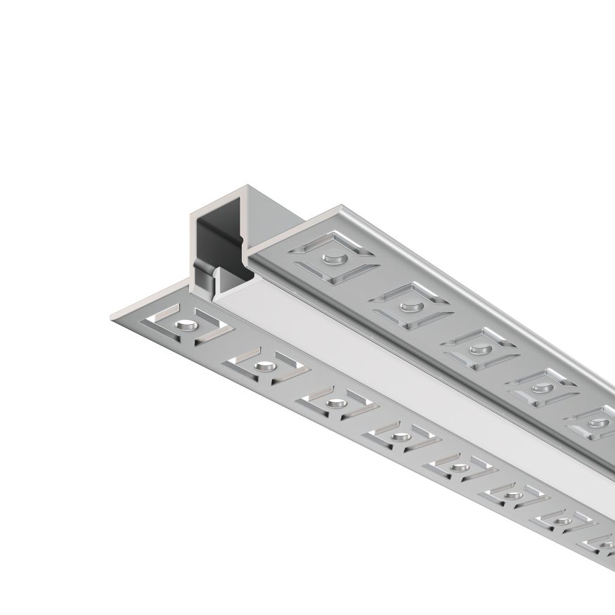 Профиль Led Strip ALM-5313A-S-2M MAYTONI Встраиваемый со скрытым фланцем профиль Серебро