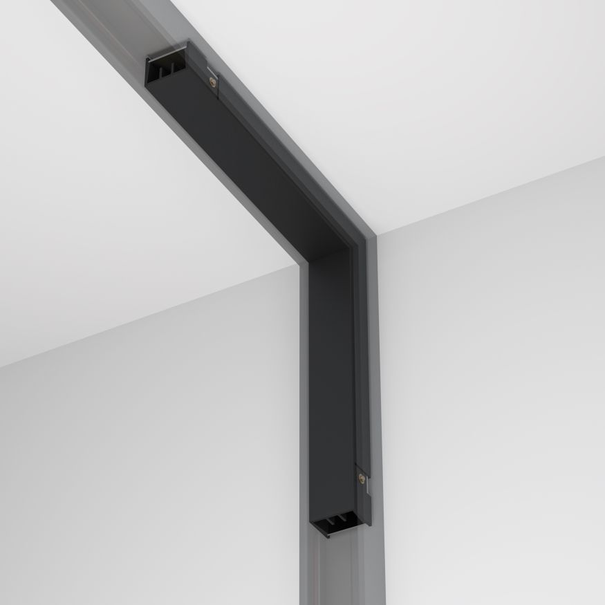 Комплектующие для систем освещения с токоведущими элементами Technical TRA172ICPC-1B MAYTONI Accessories for tracks Basity Черный