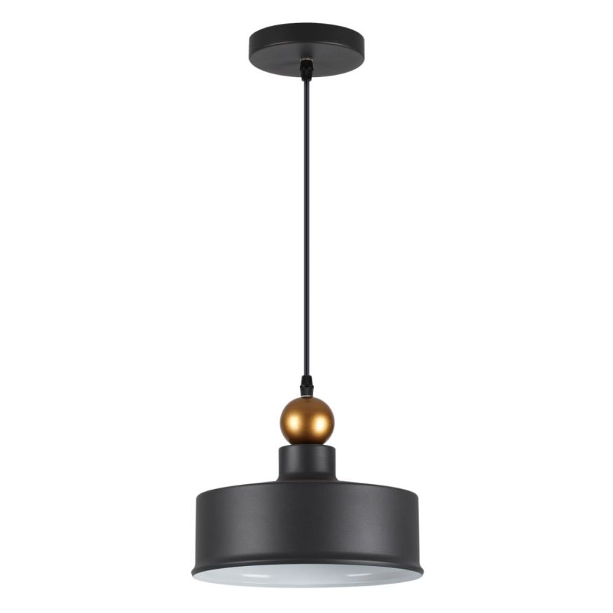 Подвес ODEON LIGHT 4088/1 BOLLI темн.серый/золотой