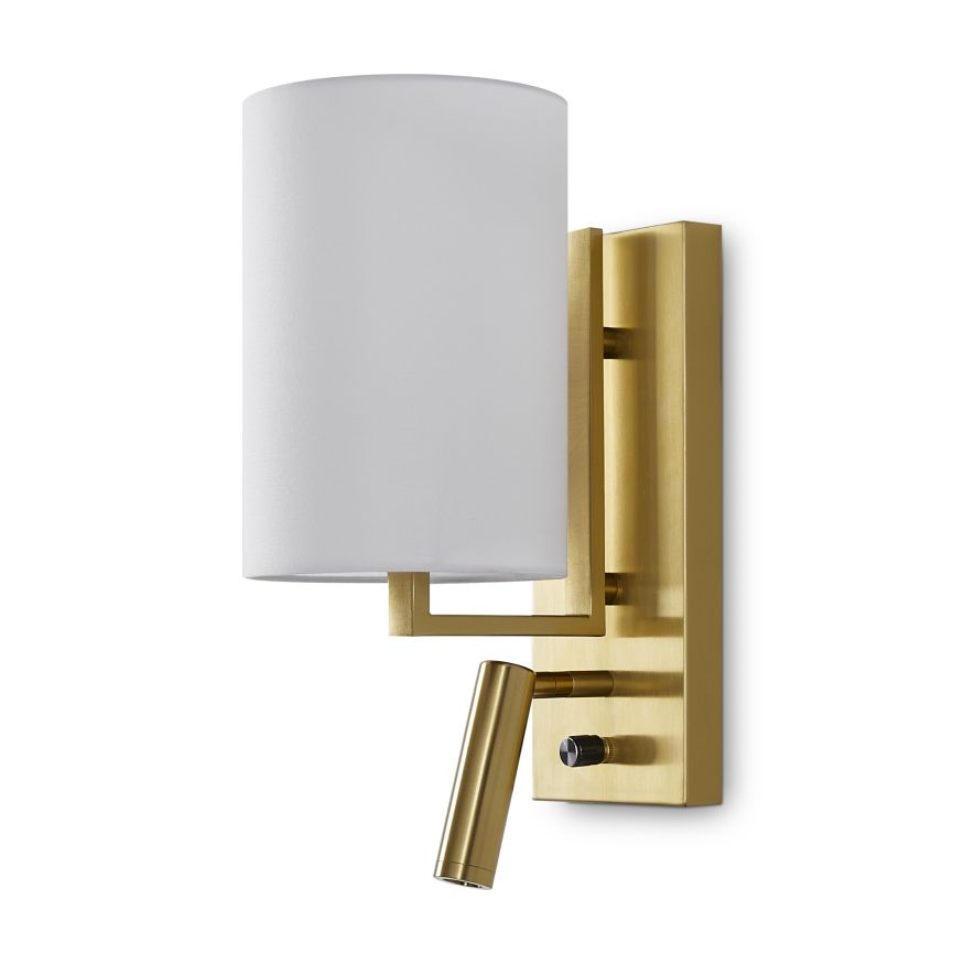 Настенный светильник (бра) Freya FR6170WL-01BS Freya Cozy Латунь