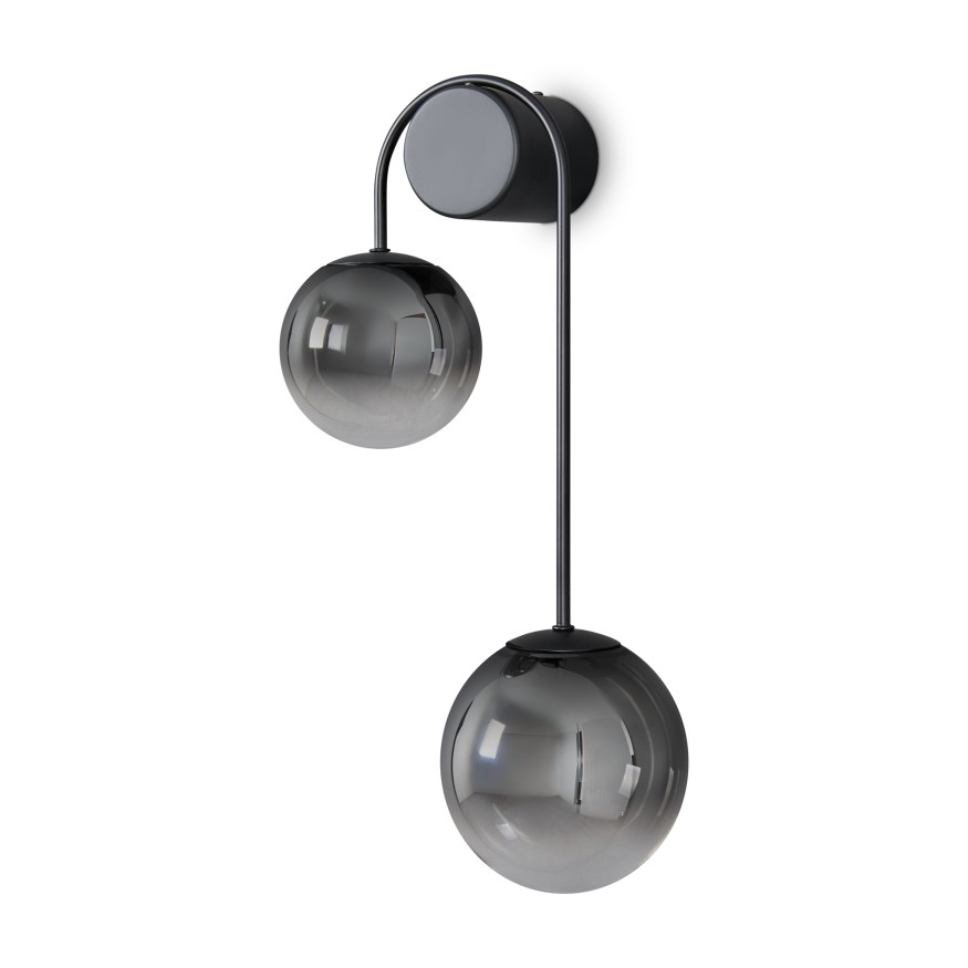 Настенный светильник (бра) Freya FR6178WL-L10B Freya Arch Черный