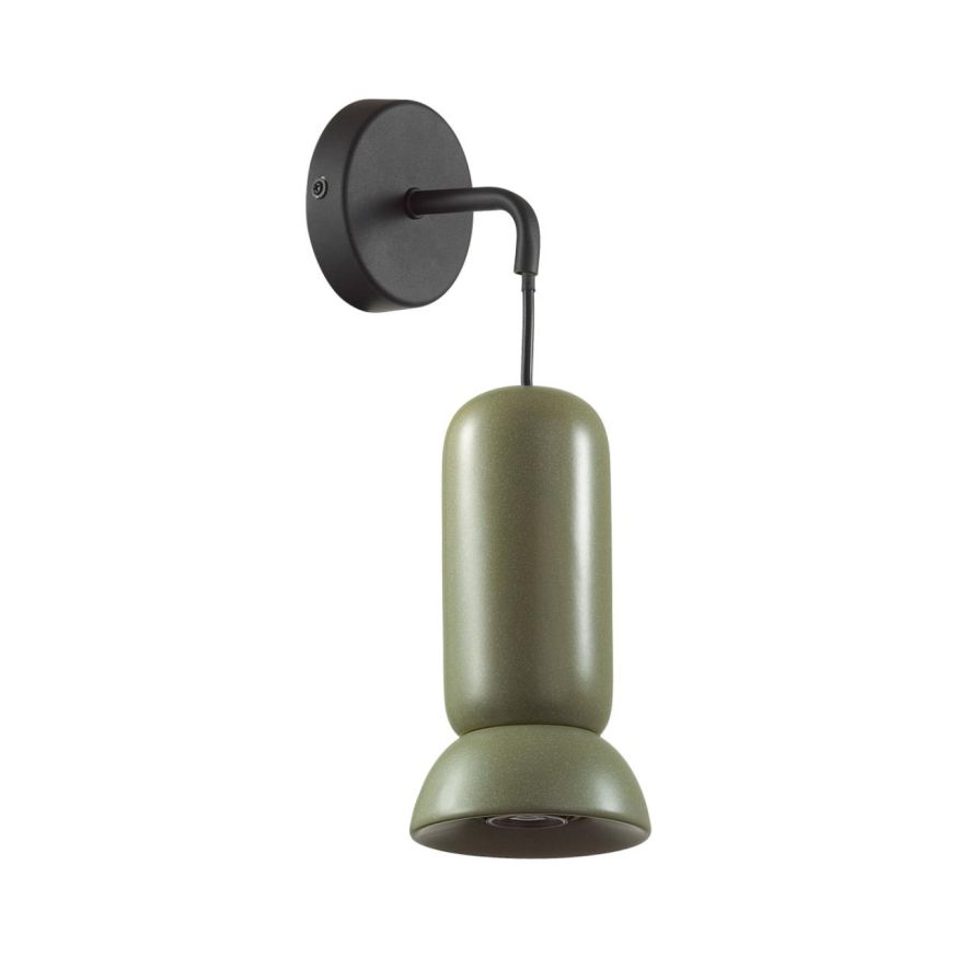 Бра ODEON LIGHT 5054/1WB KERAMA черный/зеленый