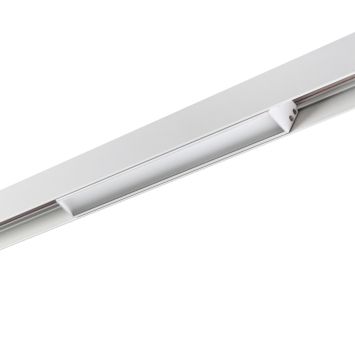 Трековый светильник для низковольного шинопровода диммируемый с пультом ДУ, со сменой цв. температур NOVOTECH 358613 FLUM белый