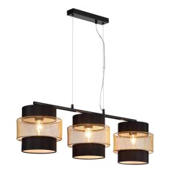 Подвес LUMION 8003/3A ANIMAISA черный, золотой