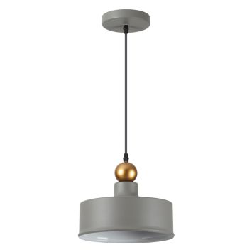 Подвес ODEON LIGHT 4089/1 BOLLI серый/золотой