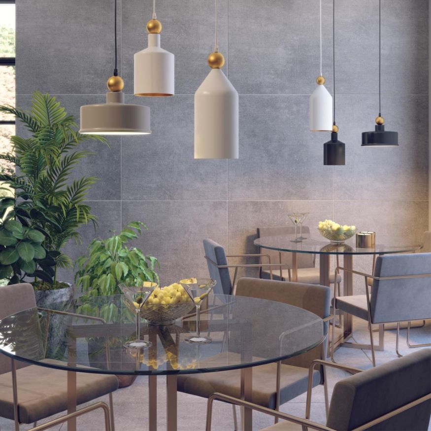 Подвес ODEON LIGHT 4089/1 BOLLI серый/золотой