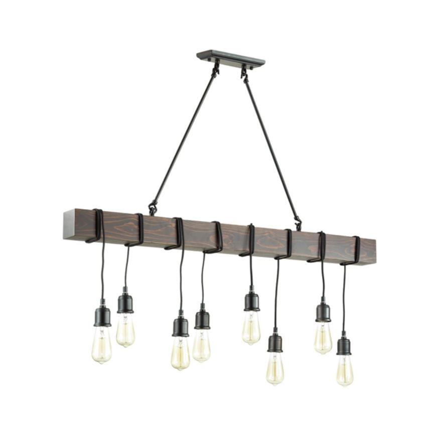 Люстра LUMION 3740/8 KLAUS черный