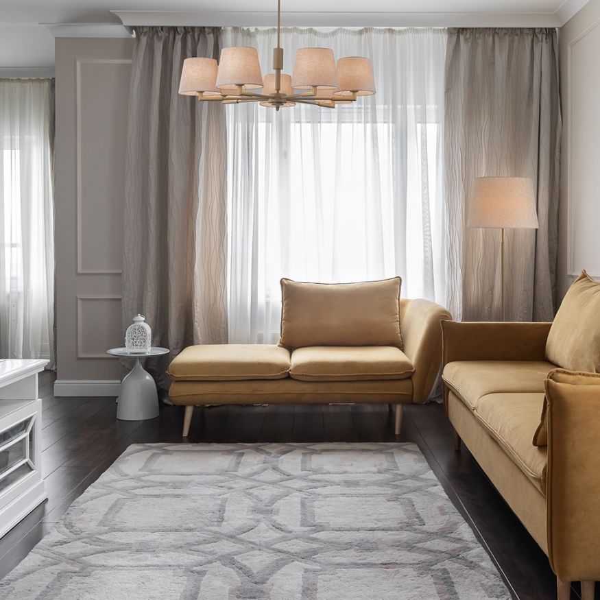 Напольный светильник (торшер) Freya FR2057FL-01BG Freya Butler Бежевый