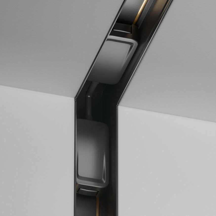 Комплектующие для встраиваемой трековой системы Technical TRA084CT-12B MAYTONI Accessories for tracks Radity Черный