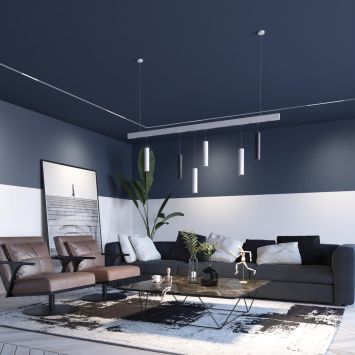 Трековый светильник для низковольного шинопровода диммируемый с пультом ДУ, со сменой цв. температур NOVOTECH 358623 FLUM белый