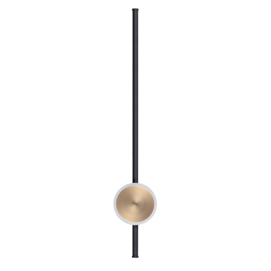 Настенный с лучами ODEON LIGHT 4256/18WL STILO черный/антич.бронза