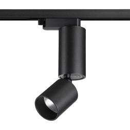 Светильник светодиодный однофазный трехжильный трековый NOVOTECH 359321 TUBO черный