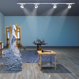 Светильник трековый однофазный трехжильный светодиодный NOVOTECH 358432 PIRUM белый